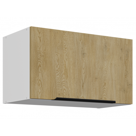 Szafka kuchenna okapowa 60 cm CREMA dąb cremona / biały mat 60 GU-36 1F